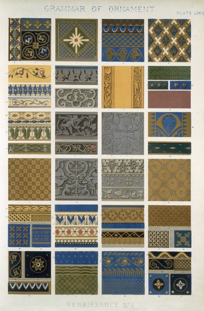 Renaissance No 4, Plate LXXVII, from 